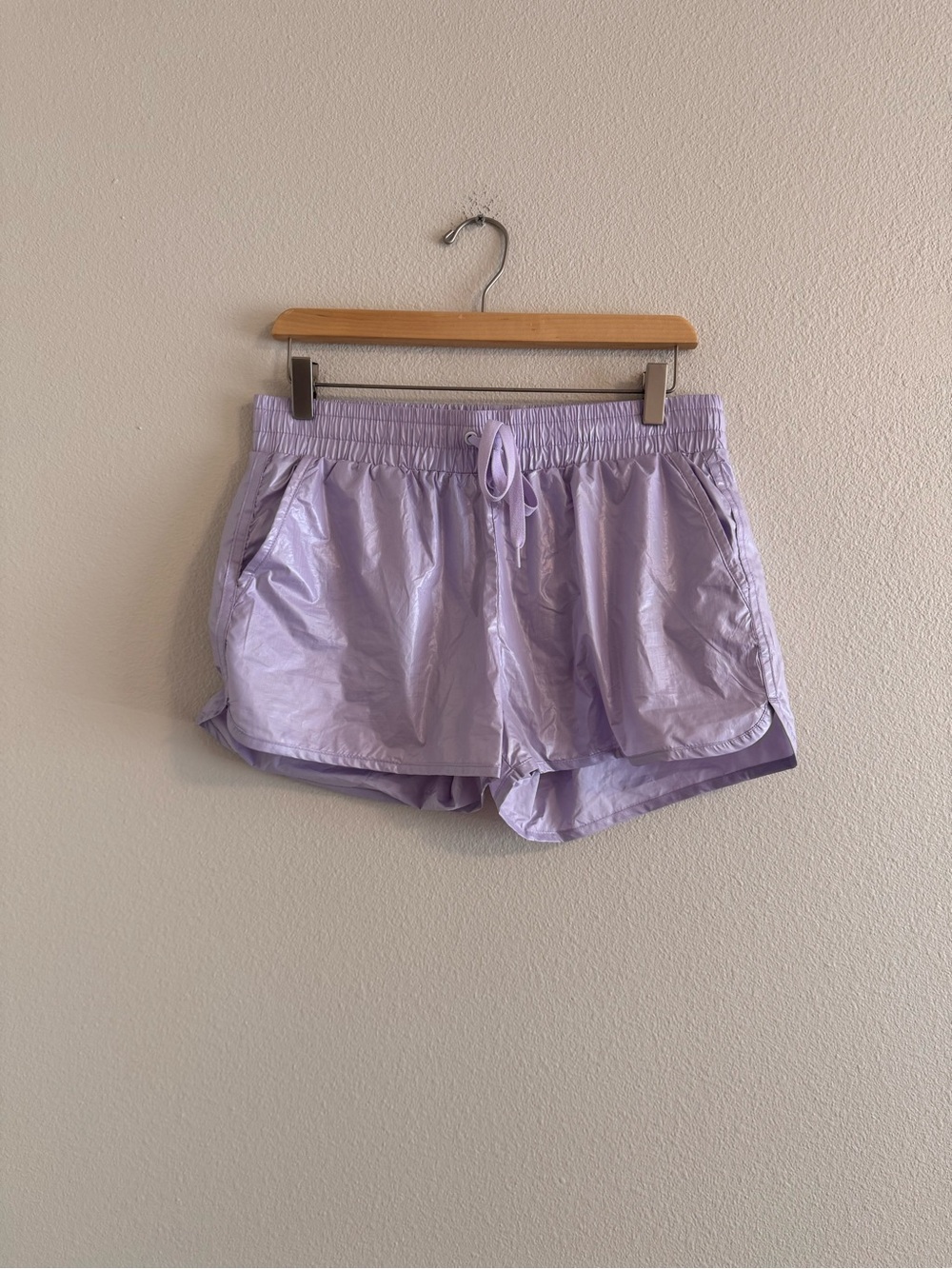Zyia Active Light Lavender Athletic Shorts